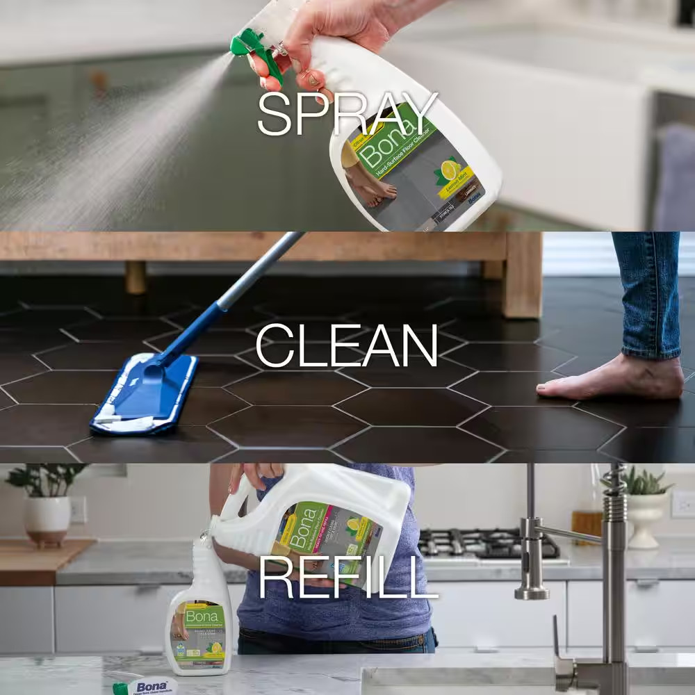 32 Oz. Lemon Mint Hard-Surface Floor Cleaner