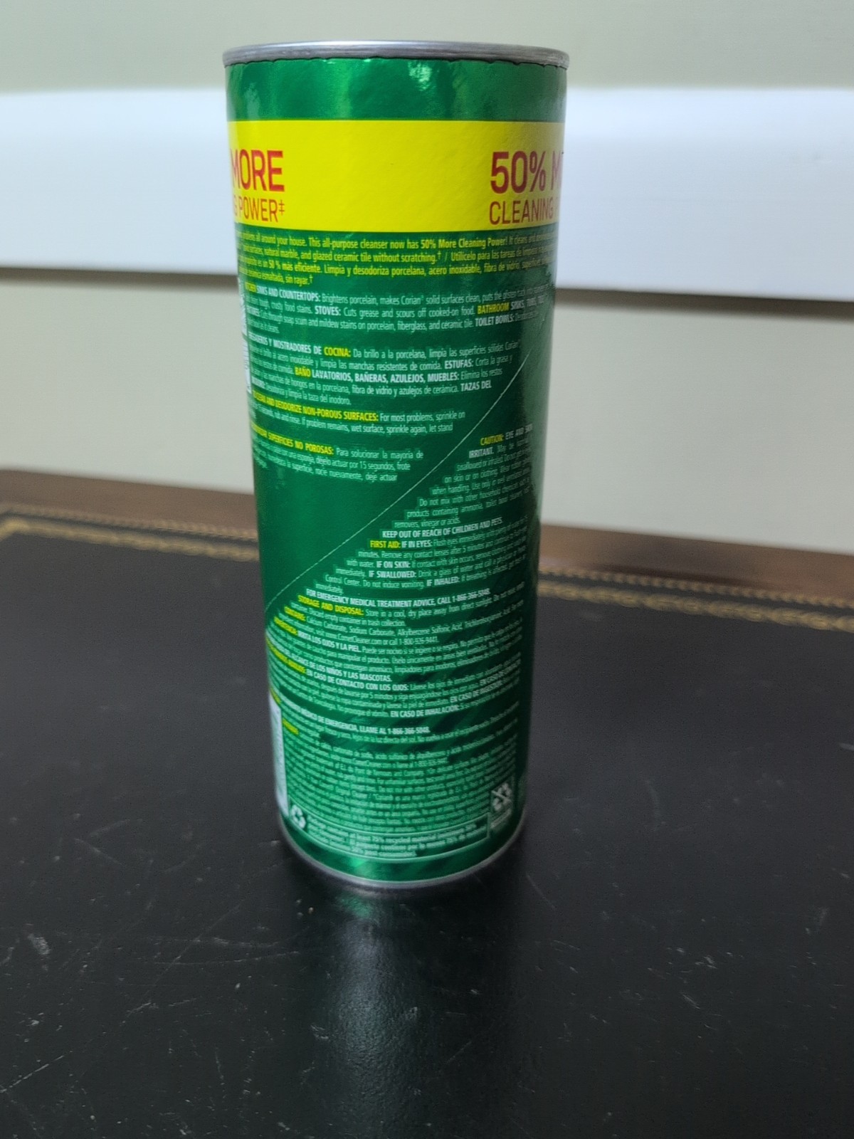 Comet Cleanser Powder with Bleach – Lemon Fresh Scent, 21oz (595g)