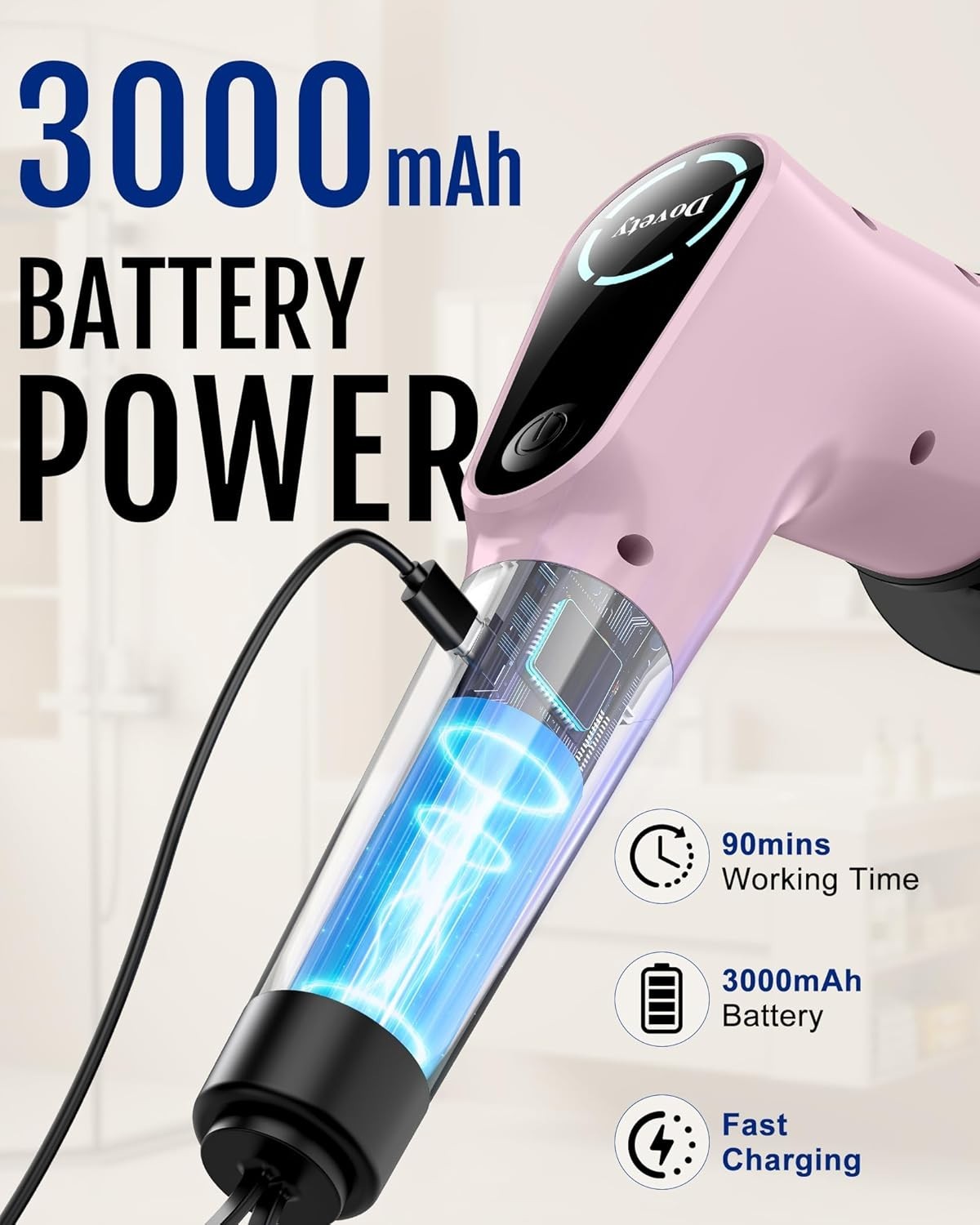 Dovety 9 In 1 Electric Spin Scrubber Cordless Cleaning Brush Scrubber CB-02