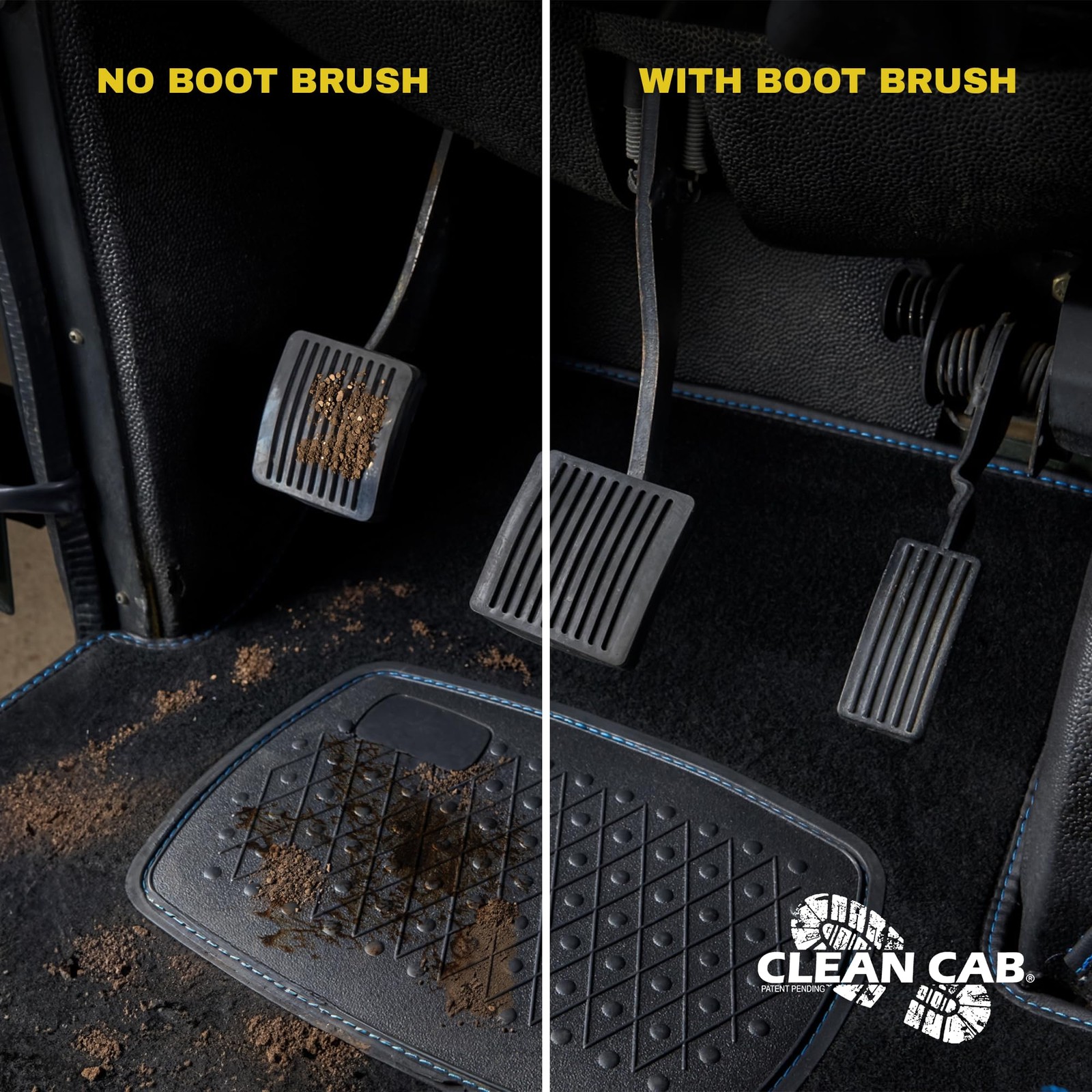 Heavy Duty Truck Step Brush – Universal Fit for Trucks RVs SUVs – Durable