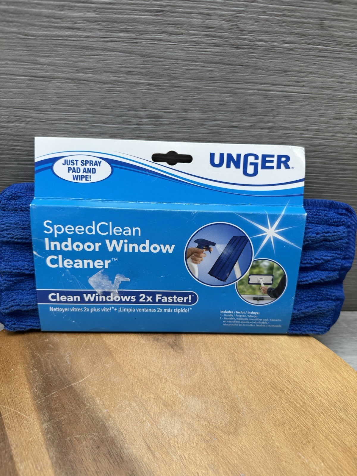SpeedClean Indoor Window Cleaner, Color Varies, 1 Count (Pack of 1)