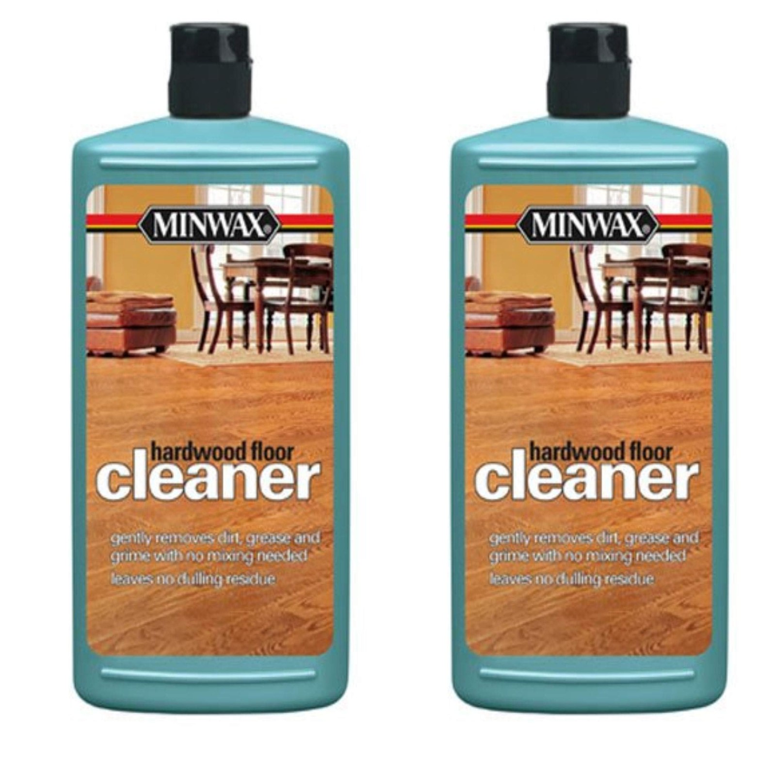 Minwax Hardwood Floor Cleaner 32 Oz 2 Pack Solvent Free No Dulling Residue