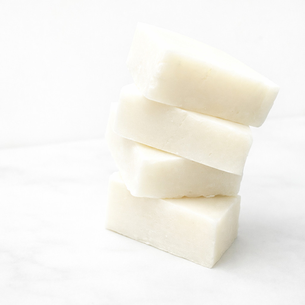 Eco Friendly Dish Soap Bar & Bamboo Brush Set Solid Dish Soap Grease Cut