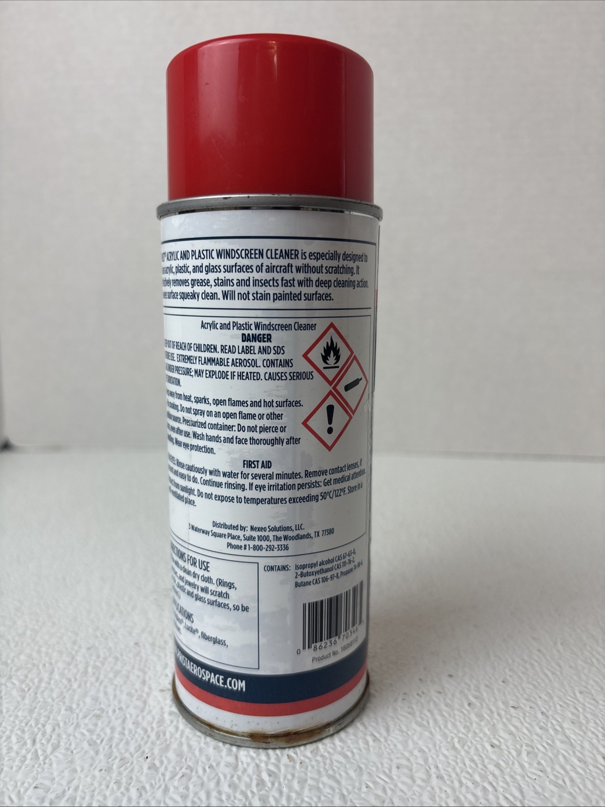 PRIST Acrylic Plastic & Glass Cleaner, 13 oz Aerosol Can Never Used