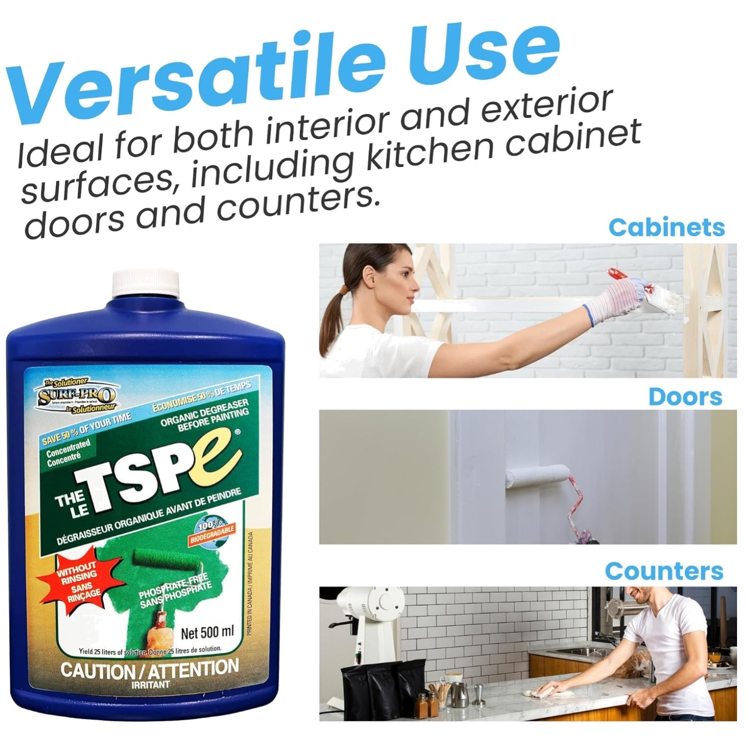 Phosphate-Free Cleaner, Biodegradable Solution