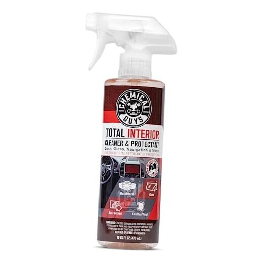 Total Interior Cleaner & Protectant – Car 16 Fl Oz (Pack of 1) Black Cherry
