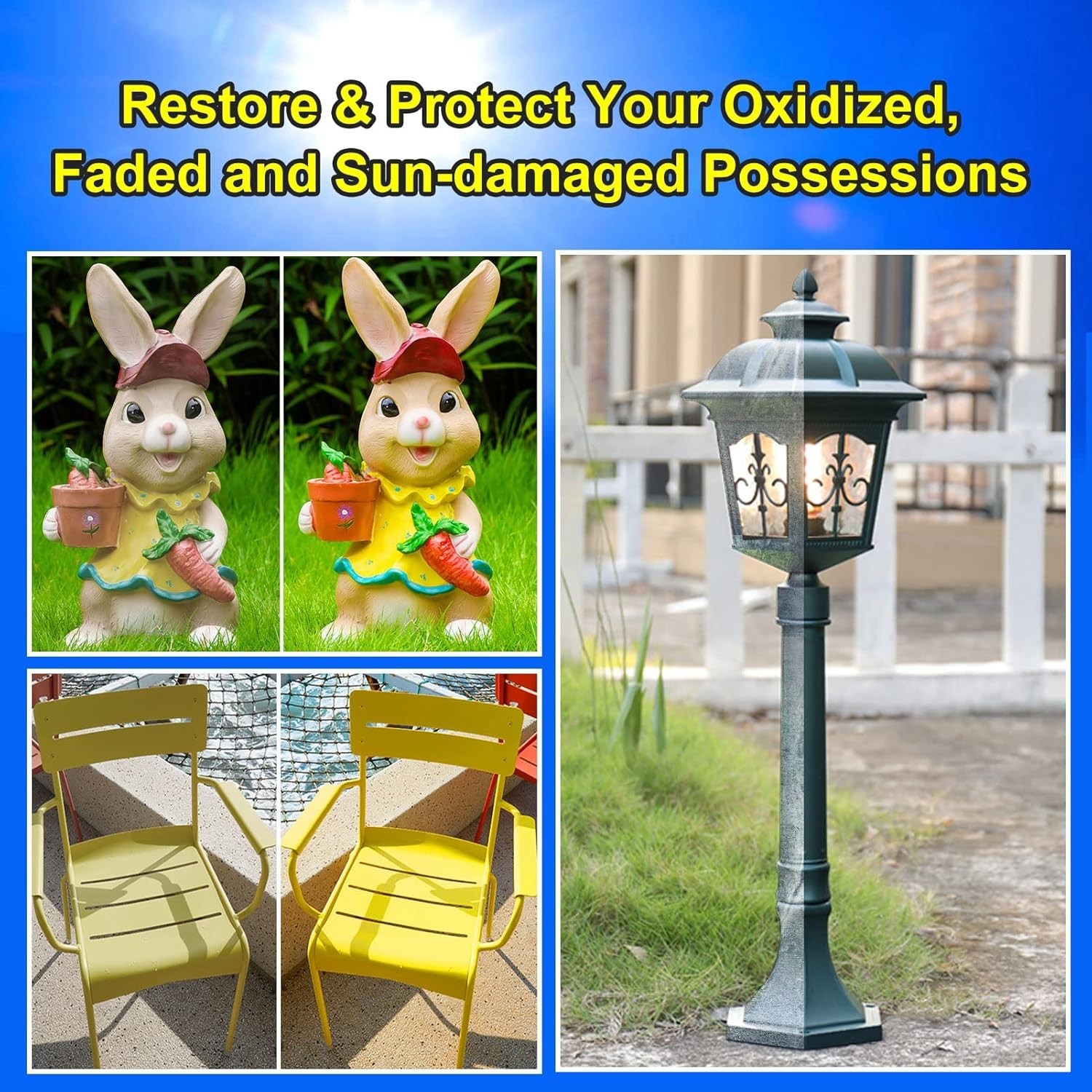 Outdoor Color Restorer 16.5oz – Instantly Revive Sun-Damaged Patio Furniture