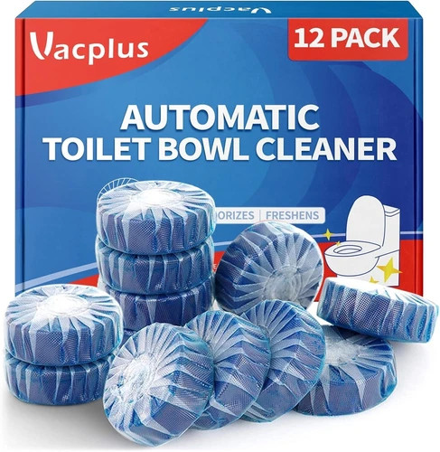 Vacplus Automatic Toilet Bowl Cleaner Tablets Bathroom Toilet Tank Cleaner NEW!