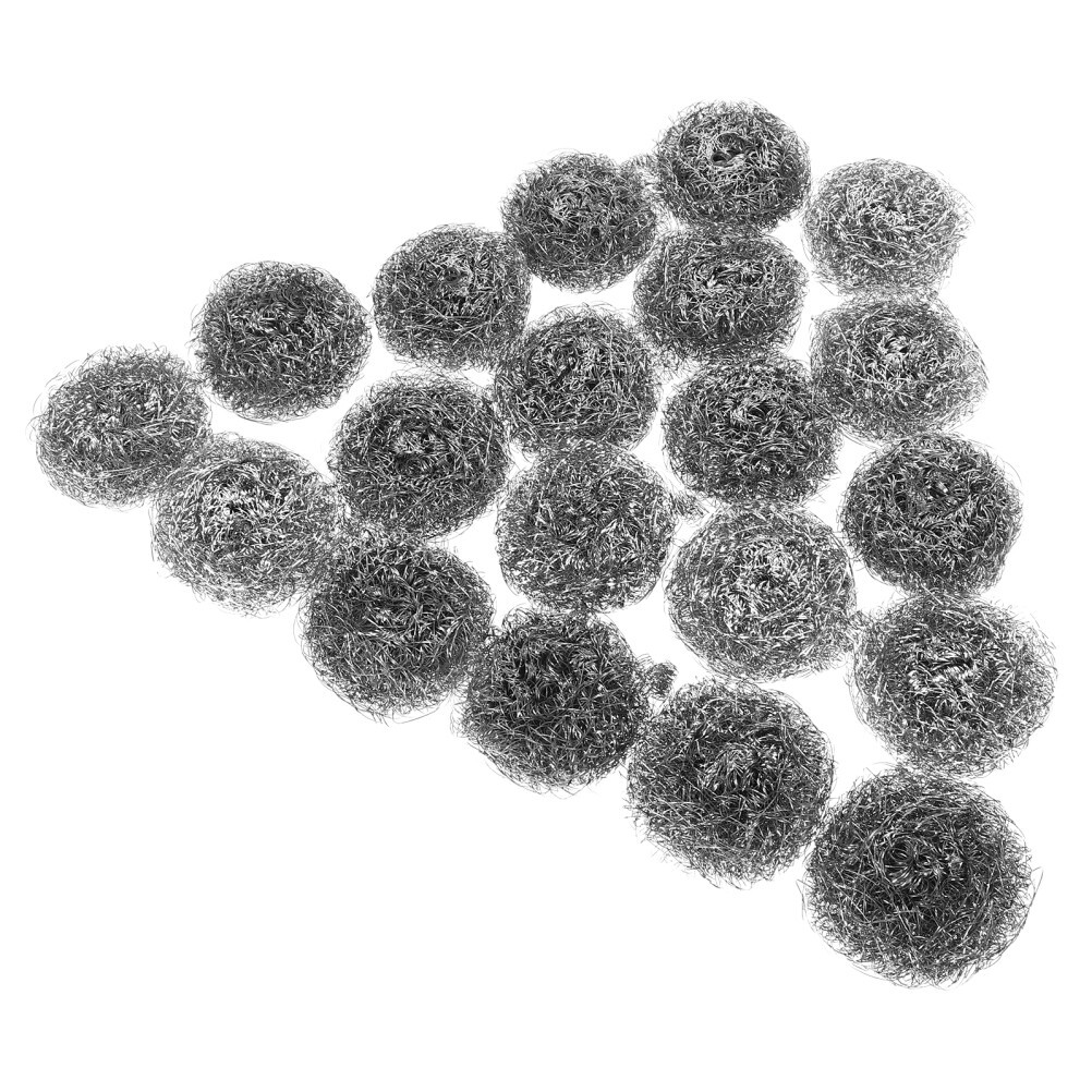 Stainless Steel Dish Bowl Cleaning Spiral Scourers Practical Kitchen Cleaner