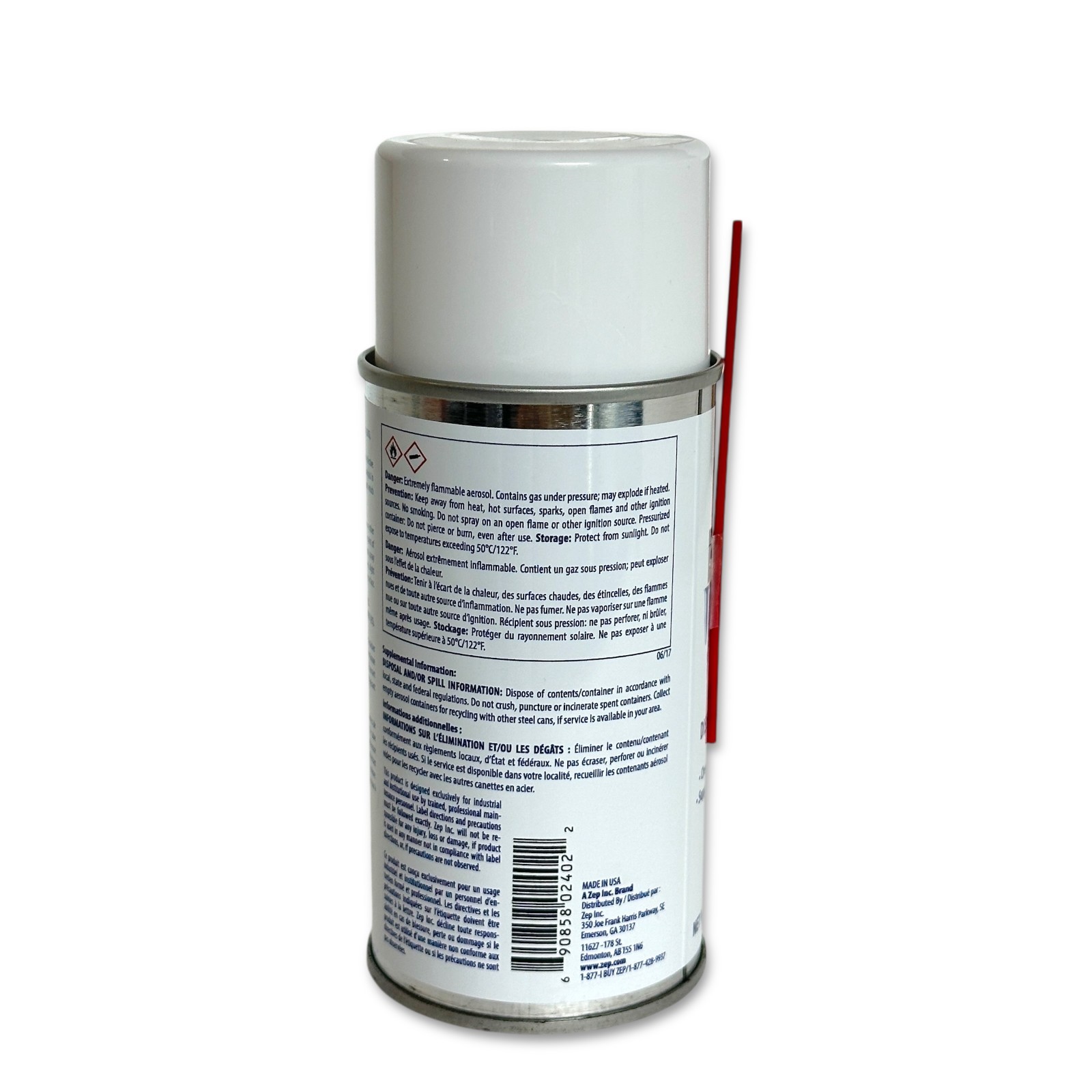 Zep Freeze II Gum Remover Freezing Spray 6oz Cans , 6 Pack