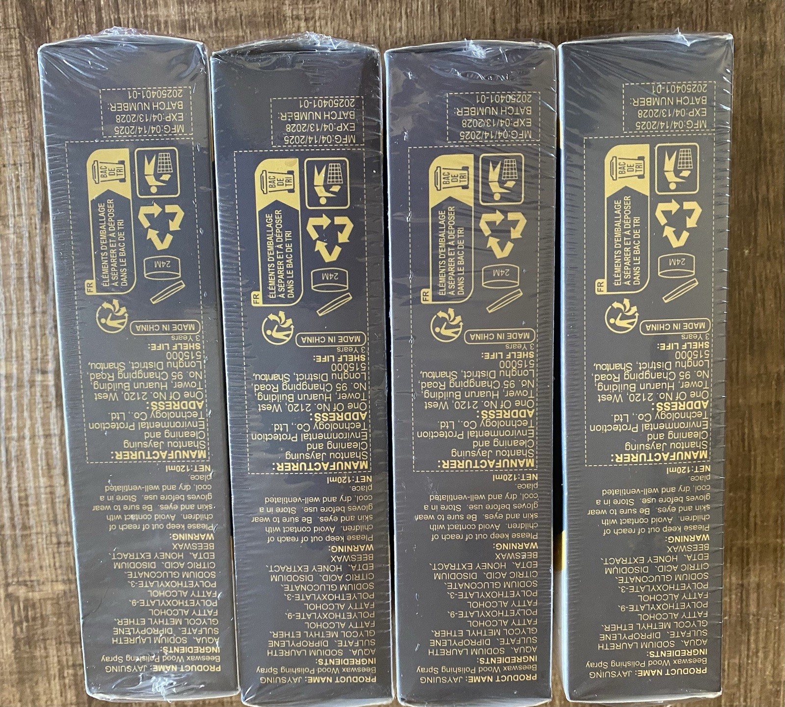 Lot of 2! Natural Beeswax Care Spray & Restorer, Spray Furniture Polish For Wood