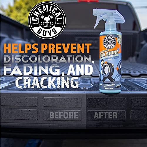 Chemical Guys Tire Kicker Extra Glossy Tire Shine Spray 16 oz Rubber Vinyl Trim