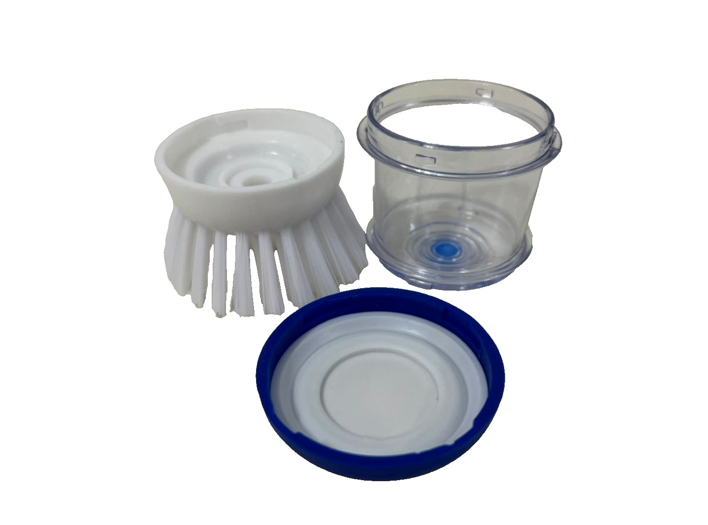Soap Dispenser Palm Brush For Kitchen Utensils Scrub washer brush