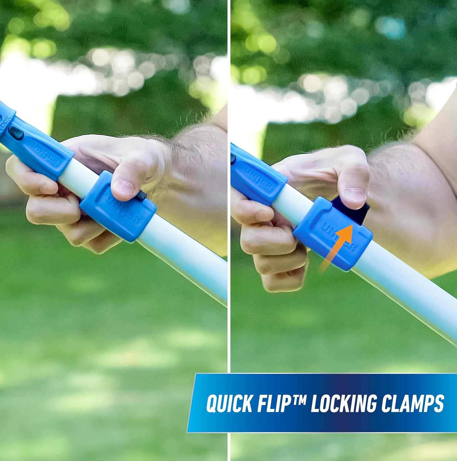 Professional Connect & Clean 3’-6’ Aluminum Telescopic Extension Pole with Locki