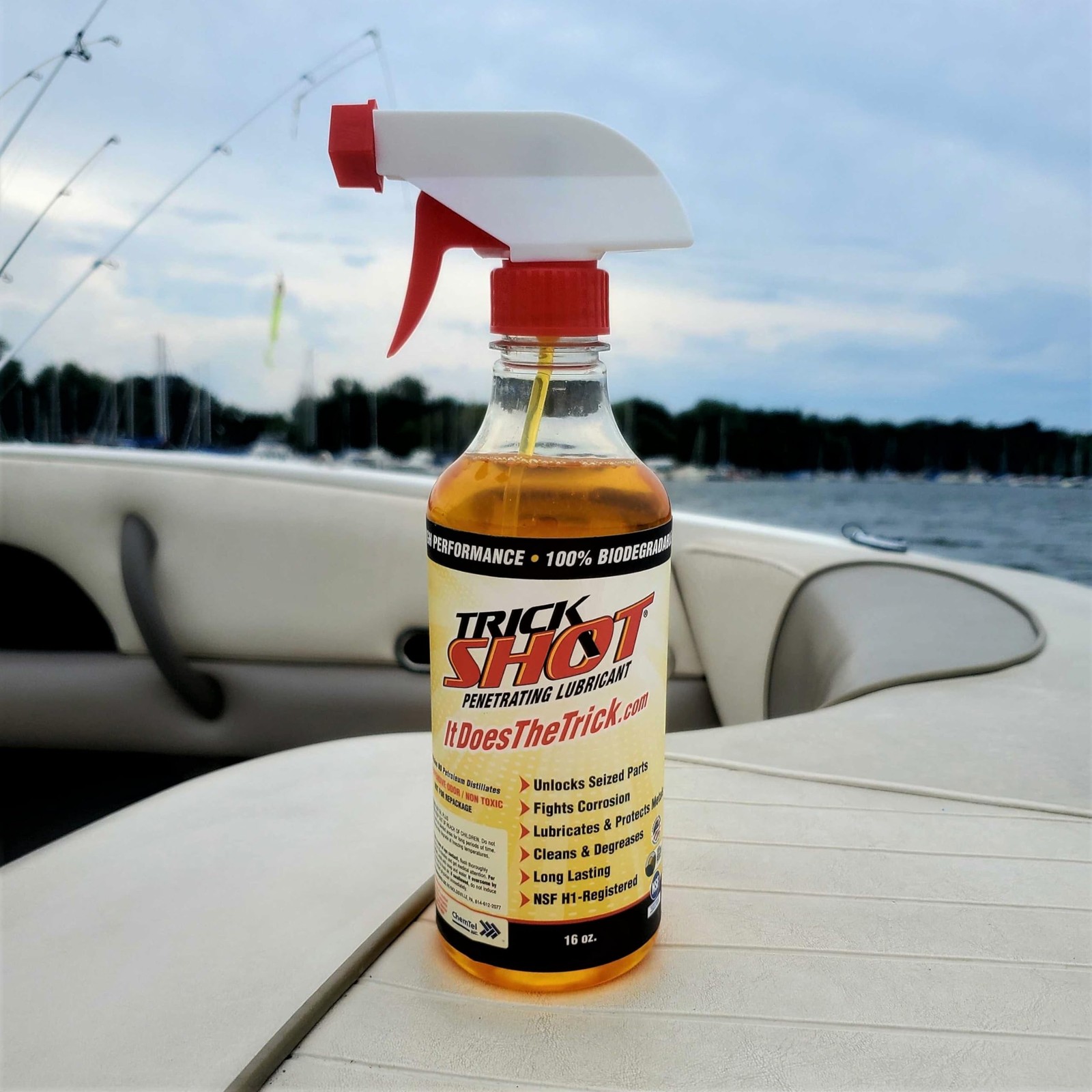 Trick Shot – 3-in-1 Penetrating Lubricant Oil – Biobased Food Grade Industria…