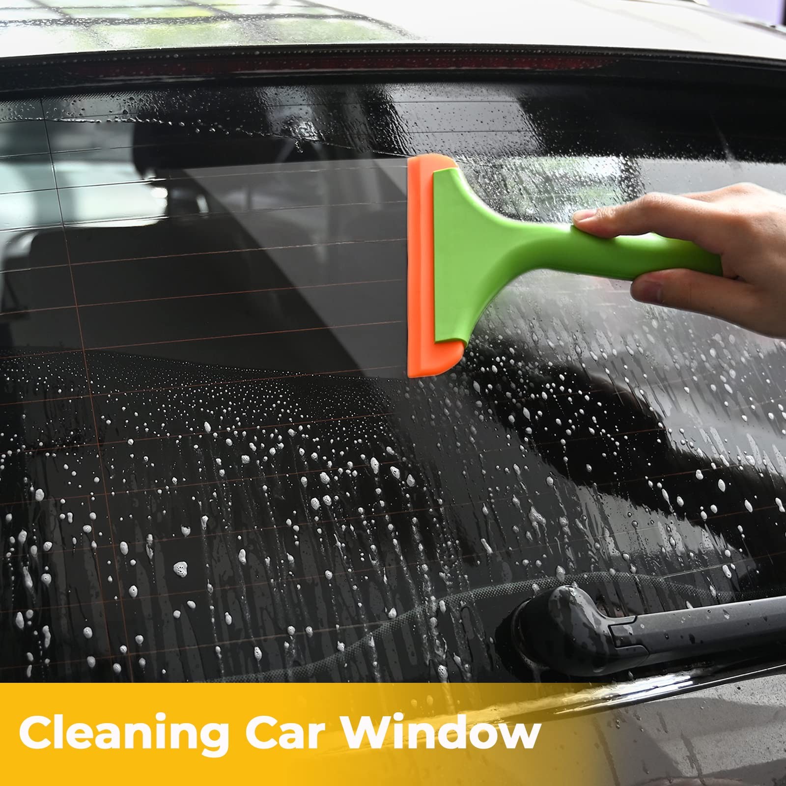 Small Silicone Squeegee Window Shower Squeegee,Auto Water Blade Squeegee for …