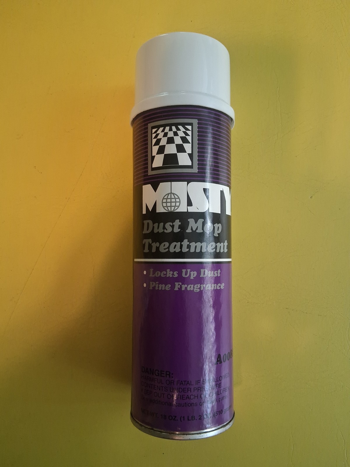 New MISTY Dust Mop Treatment Spray – Pine Fragrance 18 oz A00810 Amrep