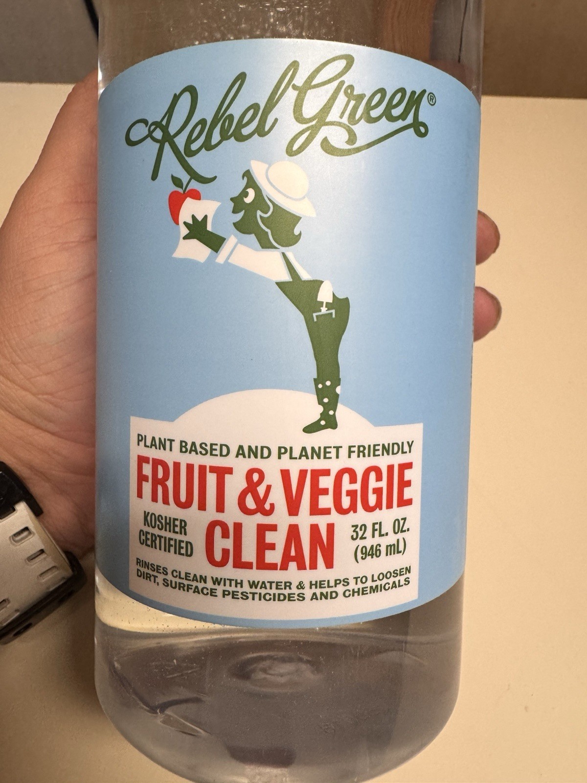 Fruit & Veggie Wash – Natural Produce Wash – Plant-Based Vegetable Wash – Fru…