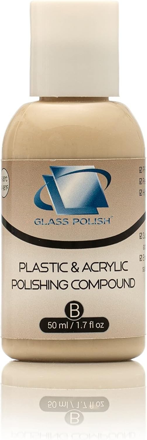 1.7oz 50ml Plastic & Acrylic Polishing Compound for Professional High-Gloss M…