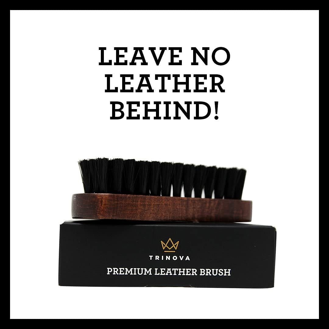 Leather Brush for Cleaning Upholstery, Cleaner car Interior Number of Items: 1