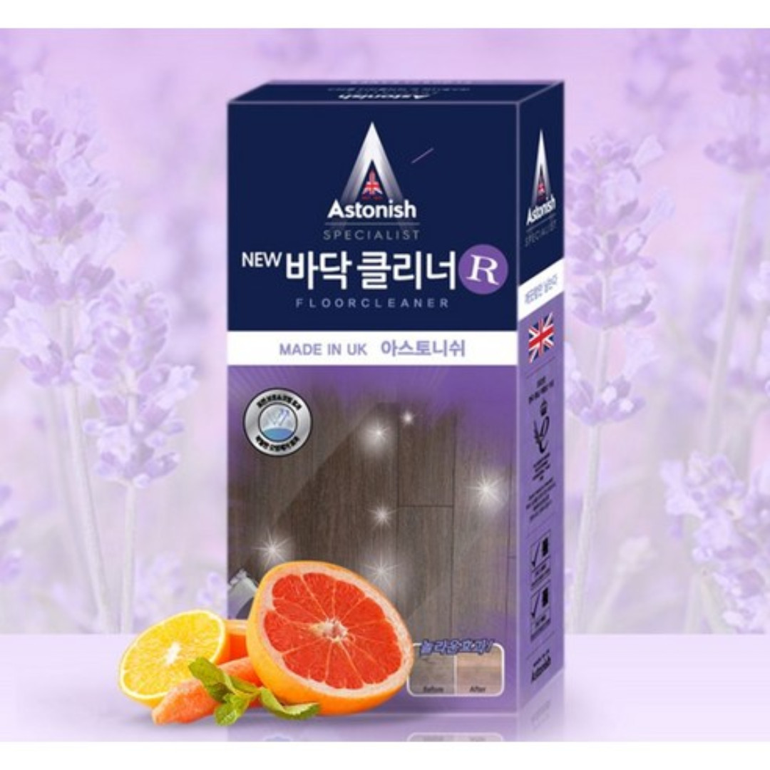 Astonish Floor Cleaner Lavender 2.11lb – Powerful Liquid Cleaner for Fresh Floor