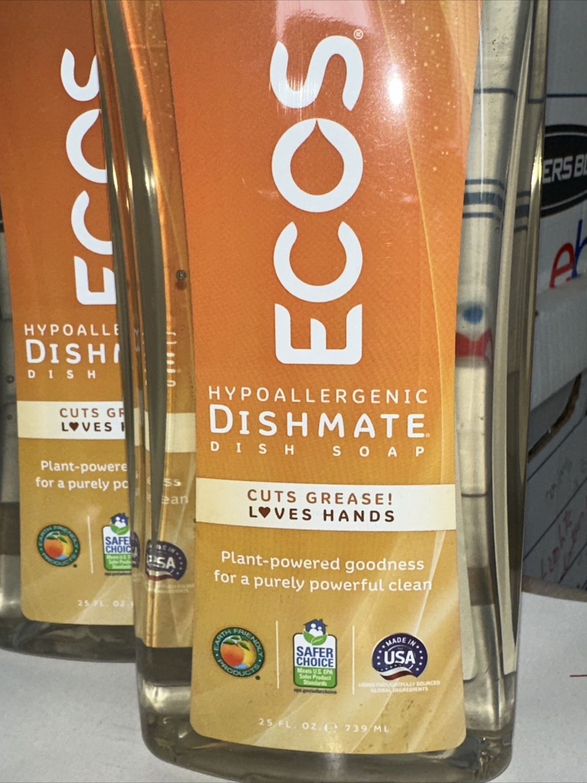 ECOS 25-oz. x 2- ALMOND HYPOALLERGENIC DISHMATE