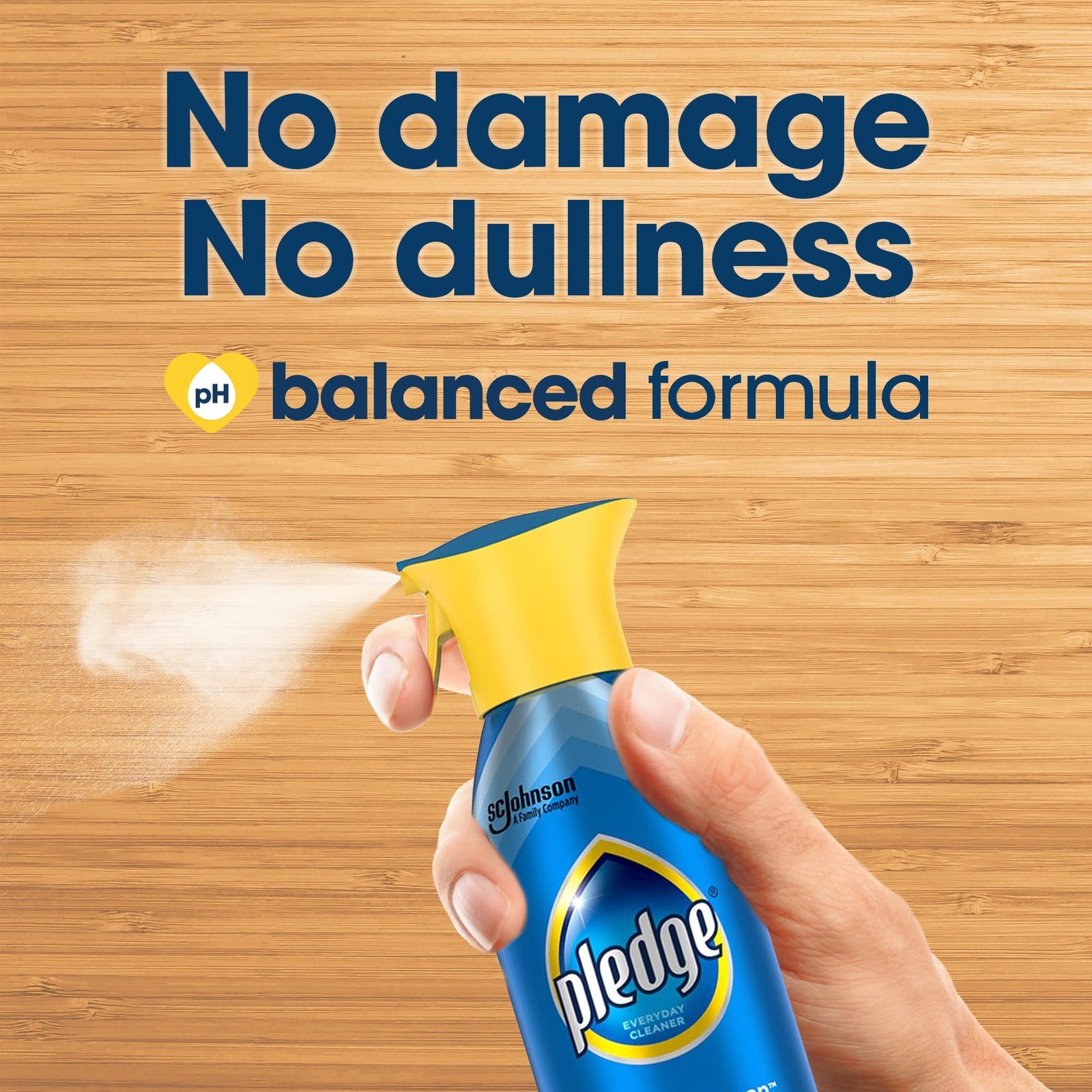 Pledge pH-Balanced Multisurface Spray, 9.7 Ounce, Rainshower