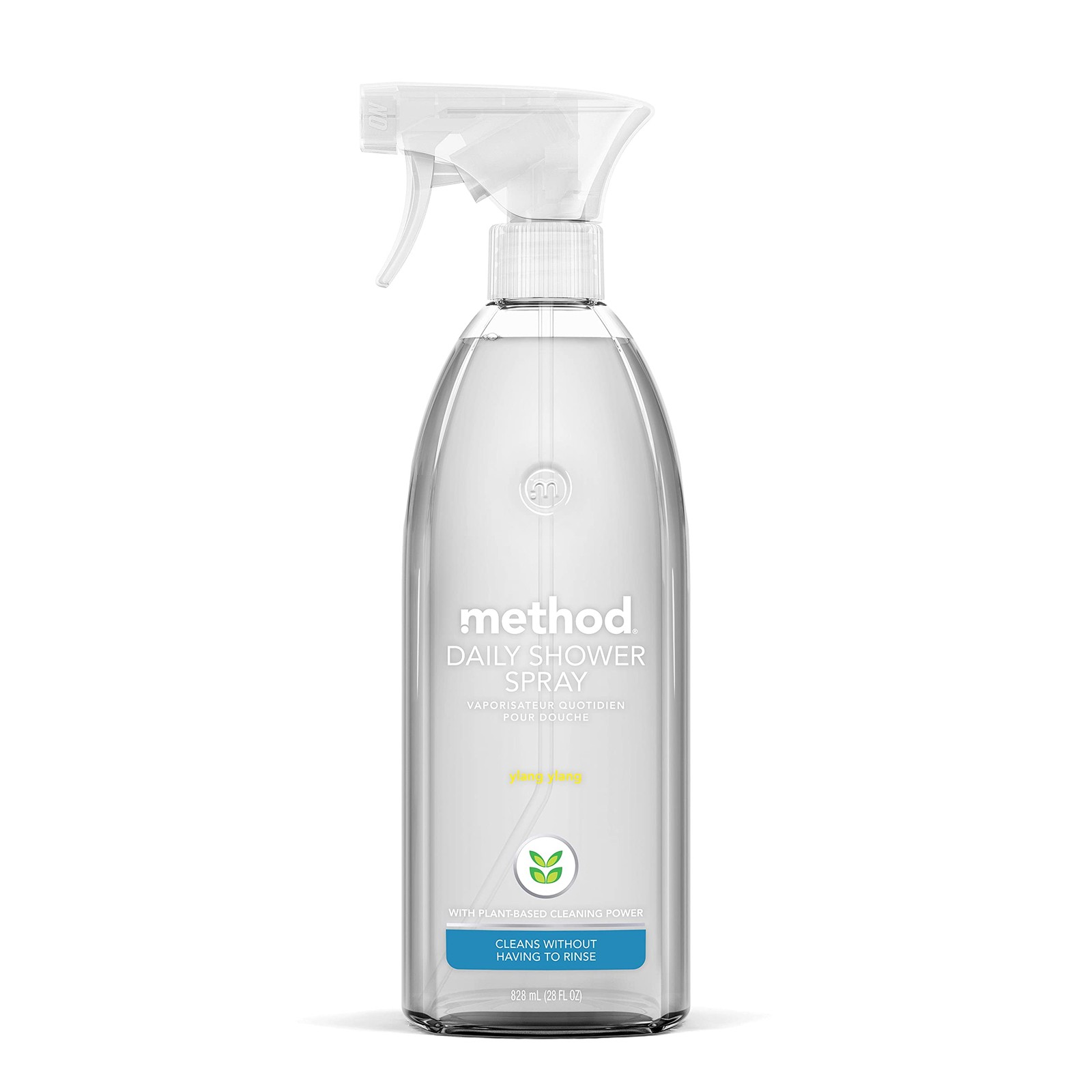 Daily Shower Cleaner Spray, Ylang Ylang, For Showers, Tile, Fixtures, Glass and