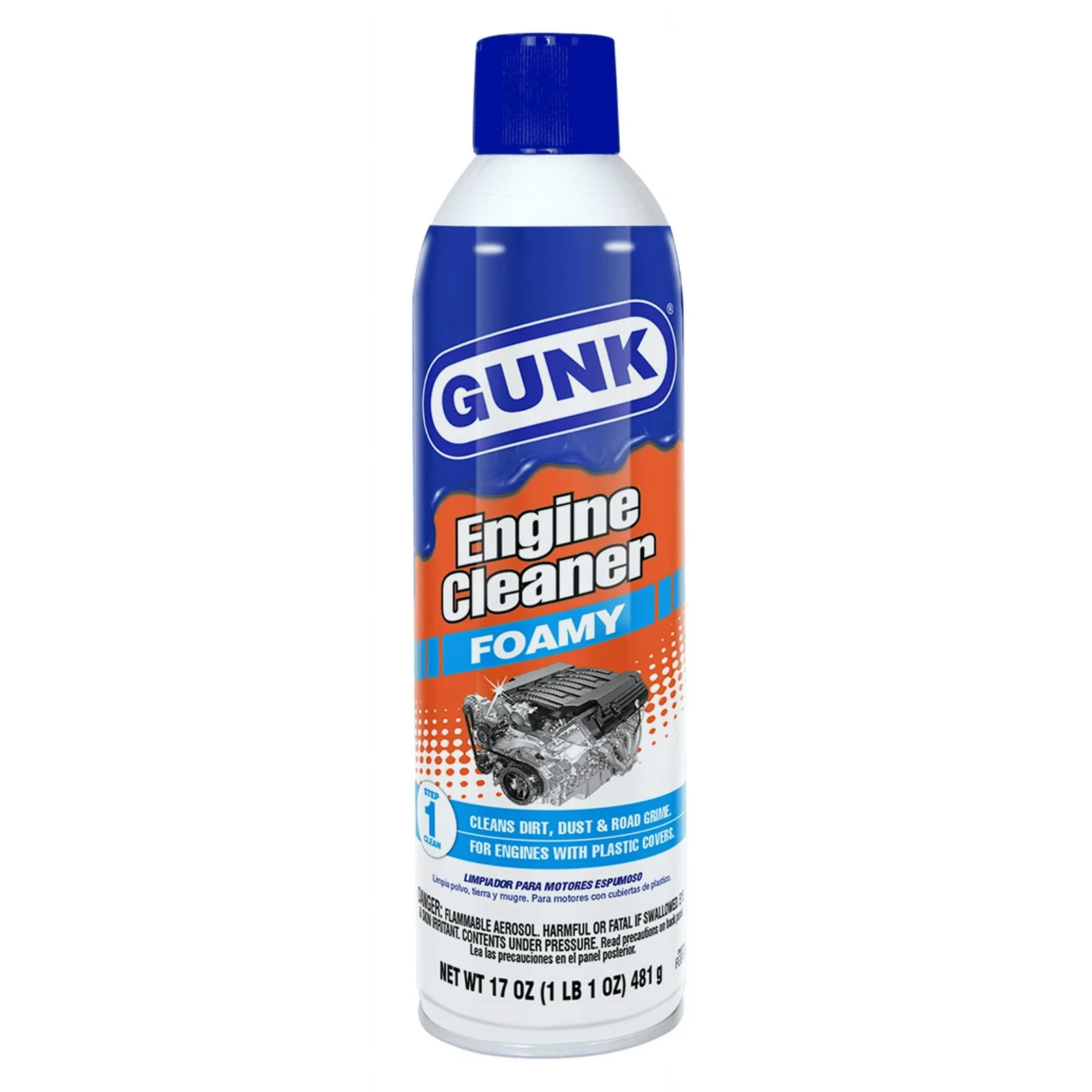 17 oz. Foamy Engine Cleaner and Degreaser – Spray Application