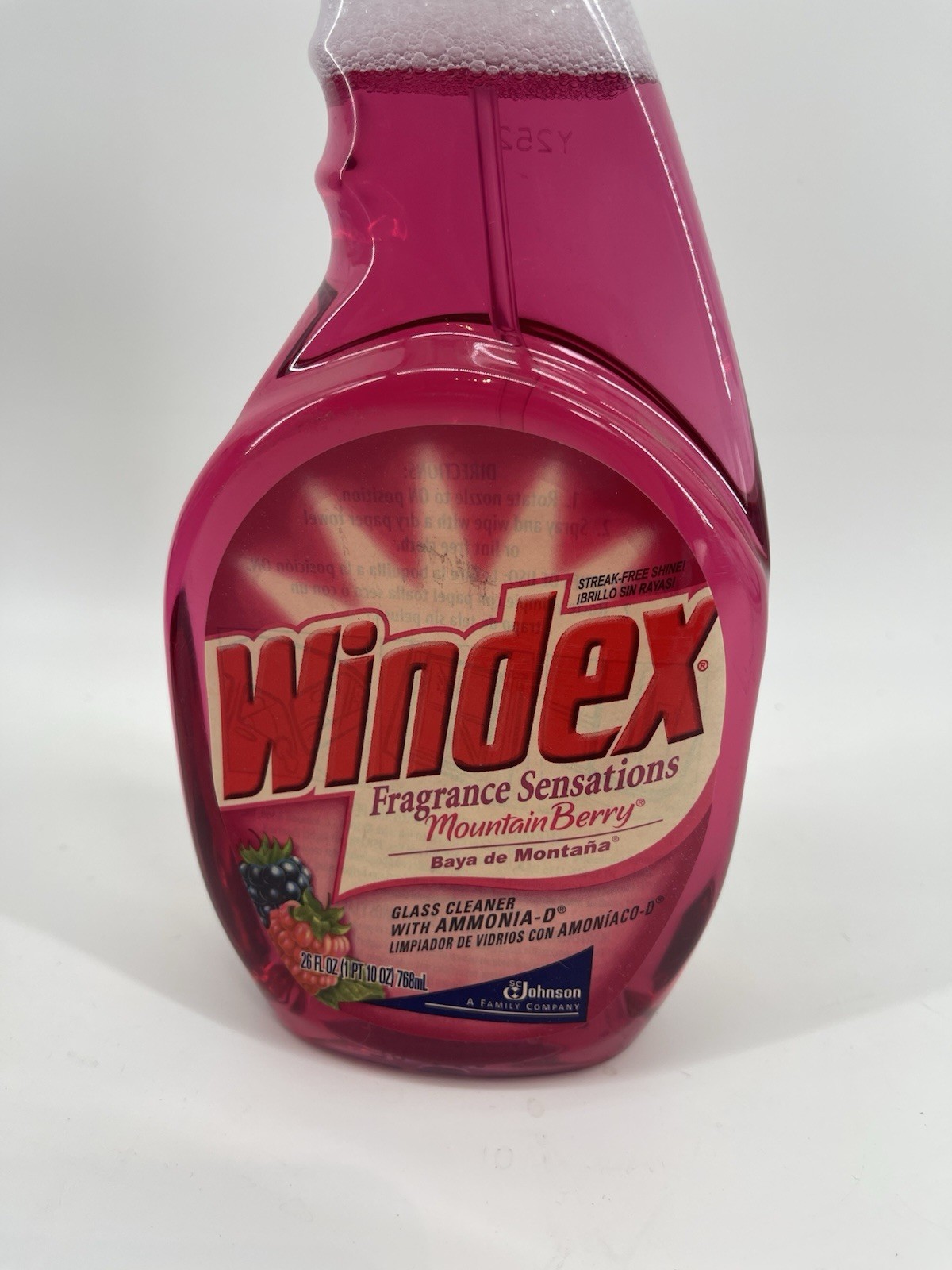 Windex Glass Cleaner, Mountain Berry, 26 oz Discontinued Rare HTF