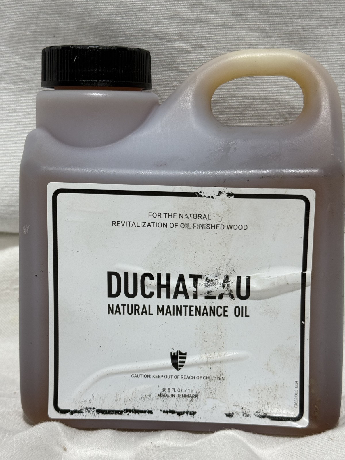 DuChateau Natural Maintenance Oil Clear Hardwood Floors Wood Care 33.8 Oz 1L New
