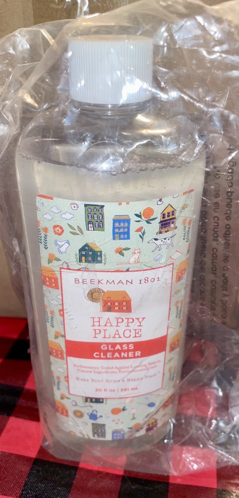 Rare! Discontinued Beekman 1802 Happy Place Glass Cleaner 20 oz Sealed new!