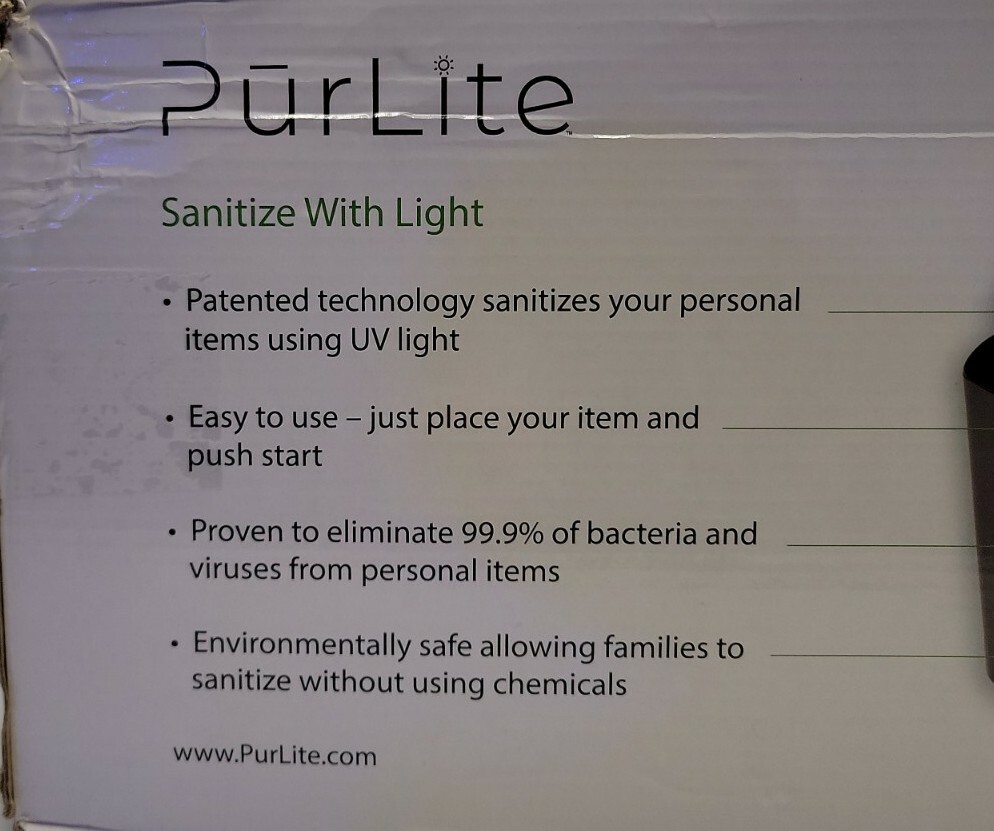 Purlite UV-C Home Sanitizer PL300G