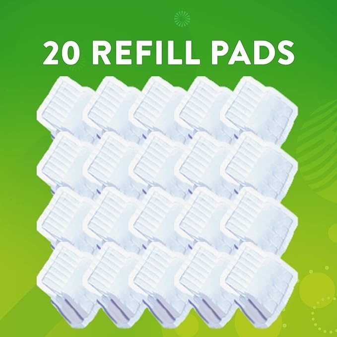 Scrubbing Bubbles Toilet Wand Refills 20 Ct • Flushable Pads • 2 Packs of 10