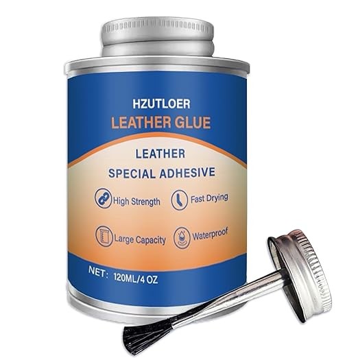 Adhesive,120ML Repair Glue Cement,Super Glue with Brush for Purses,Sofas,Furnitu