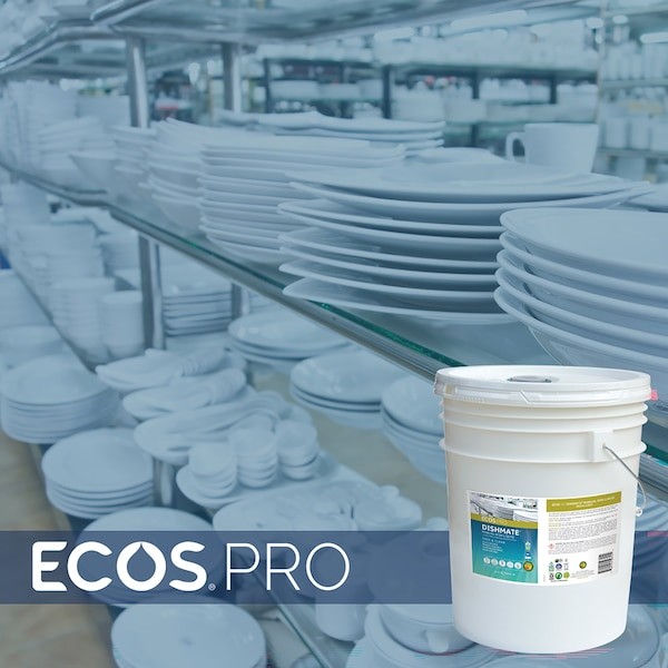 Ecos Pro Pl9721/05 Liquid Dish Soap, 5 Gal, Bucket, Concentrated, Unscented