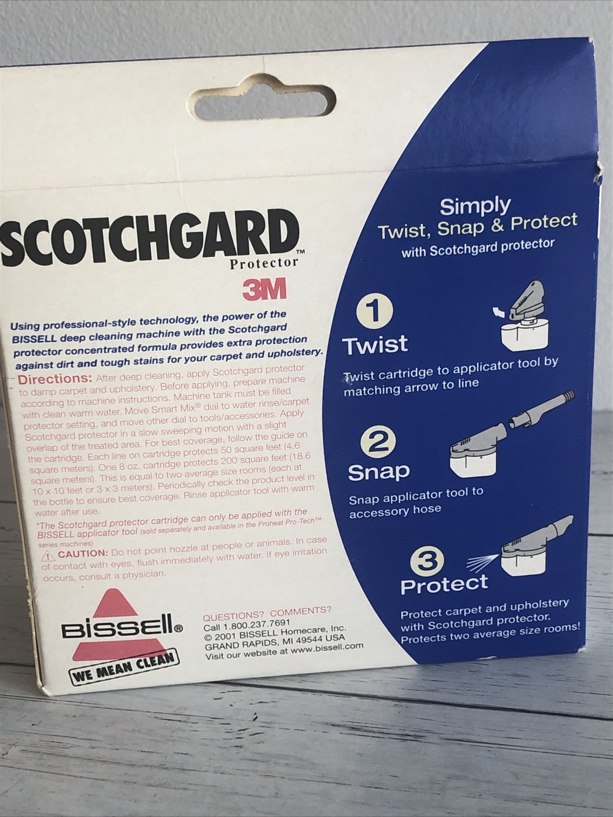 ScotchGard Bissell 3M protector Extra Protection on Carpet and Upholstery NOS