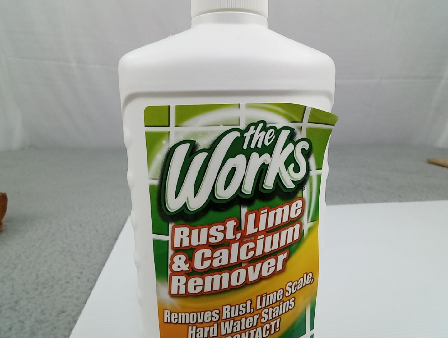 1x The Works Rust Lime And Calcium Remover 13.5oz New