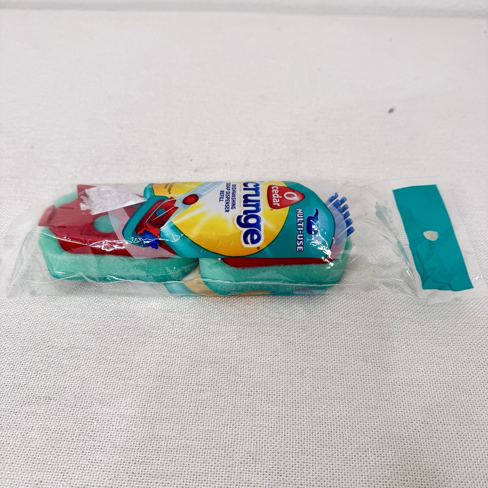2 Pack O-Cedar Scrunge Multi Use Dishwasher Soap Dispenser Wand Refill 2015 NOS