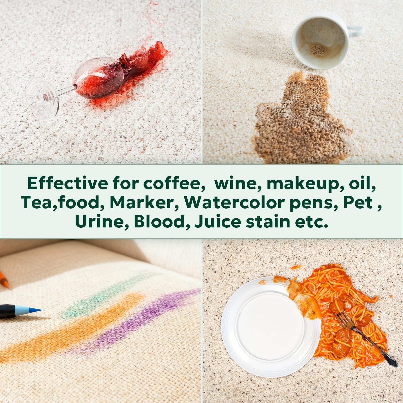Multi-Surface Couch Stain Remover Spray – Pet-Safe Non-Toxic Upholstery Cleaner