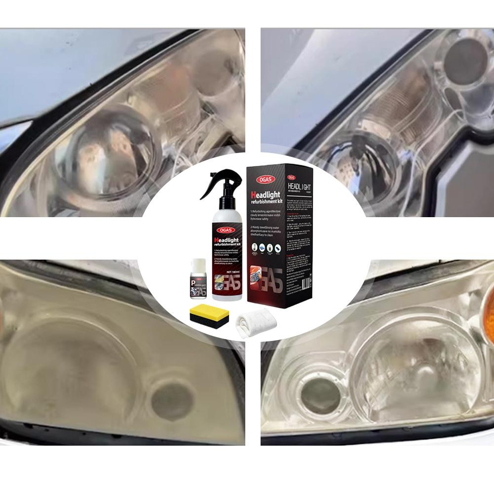Ogas Headlight Restoration, Automotive Headlamp Restoration Fluid Kit