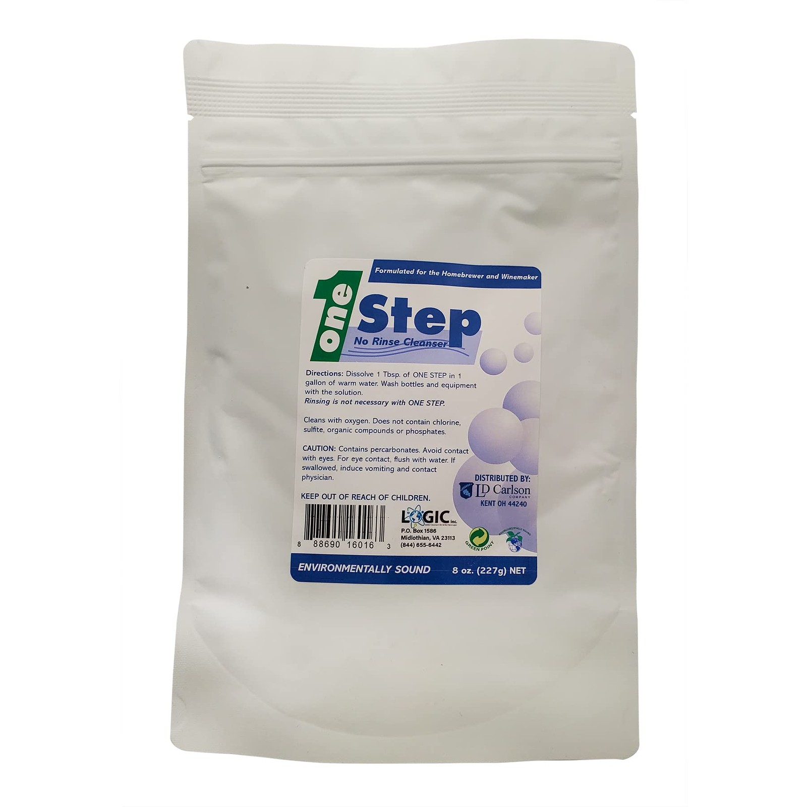FastRack One Step – 8 oz. 1 Ounce (Pack of 8), White