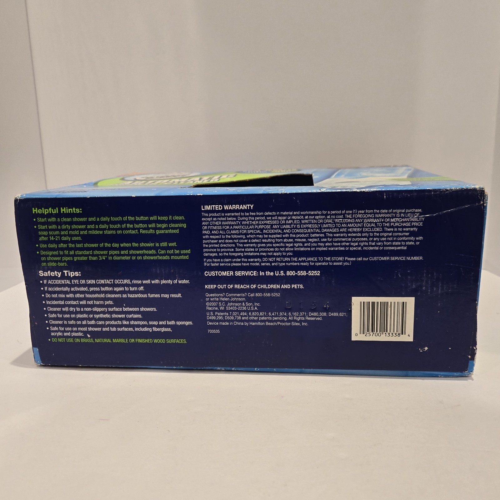Scrubbing Bubbles Automatic Shower Cleaner 1 Dual Spray 2 Refills NEW