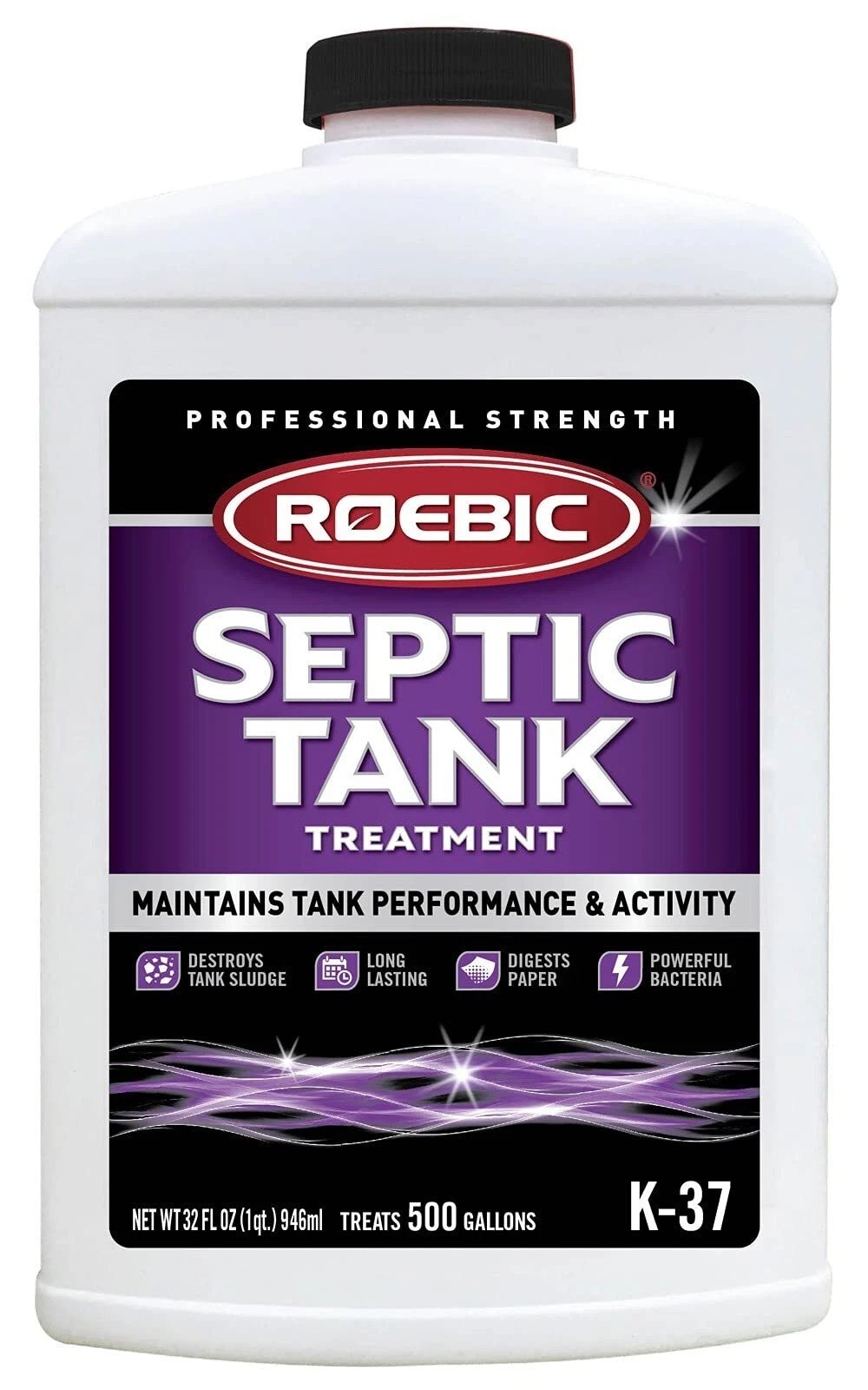 K-37-Q Septic Tank Treatment, 32 Fl Oz