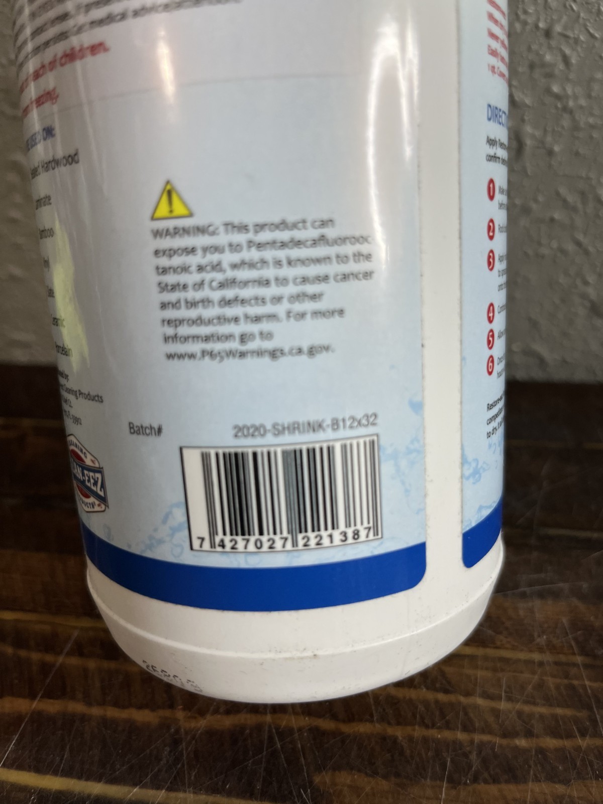Clean-EEZ Floor Restore-EEZ Long-Lasting Floor Finish Polish 1 Quart 32 oz