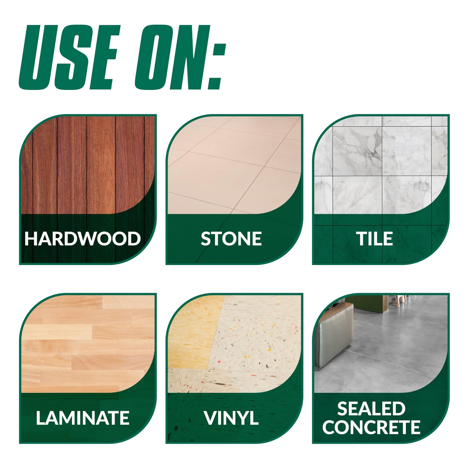 pH Neutral Floor Cleaner MultiSurface Wood Vinyl Tile Concrete 32oz LemonVerbe