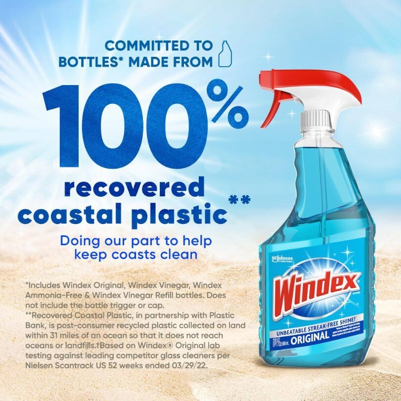 Windex Original Glass Cleaner Unbeatable Streak-Free Shine – 6 Pack 23 oz. Each