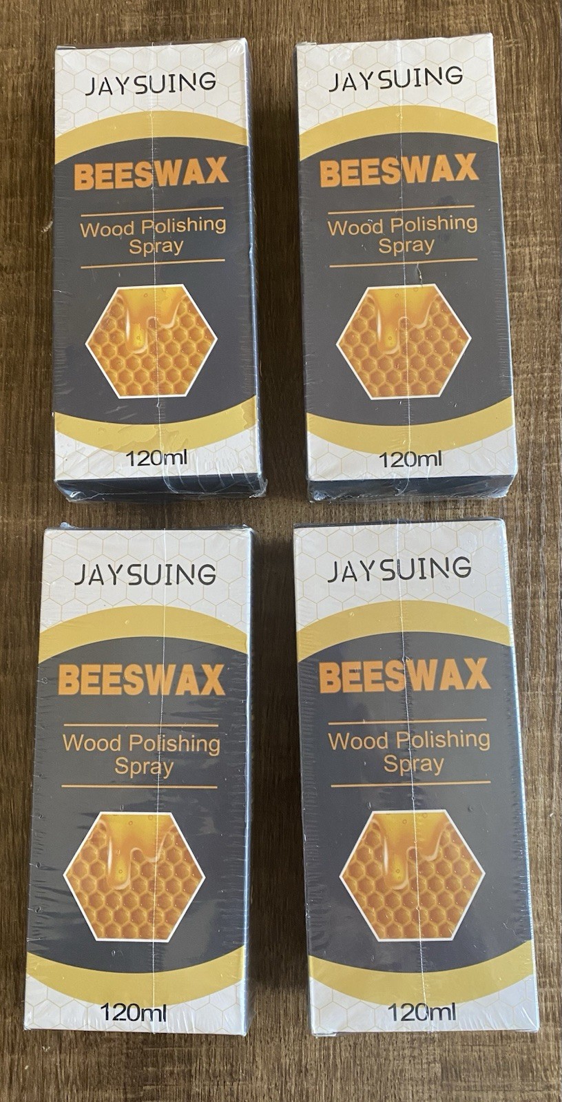 Lot of 2! Natural Beeswax Care Spray & Restorer, Spray Furniture Polish For Wood