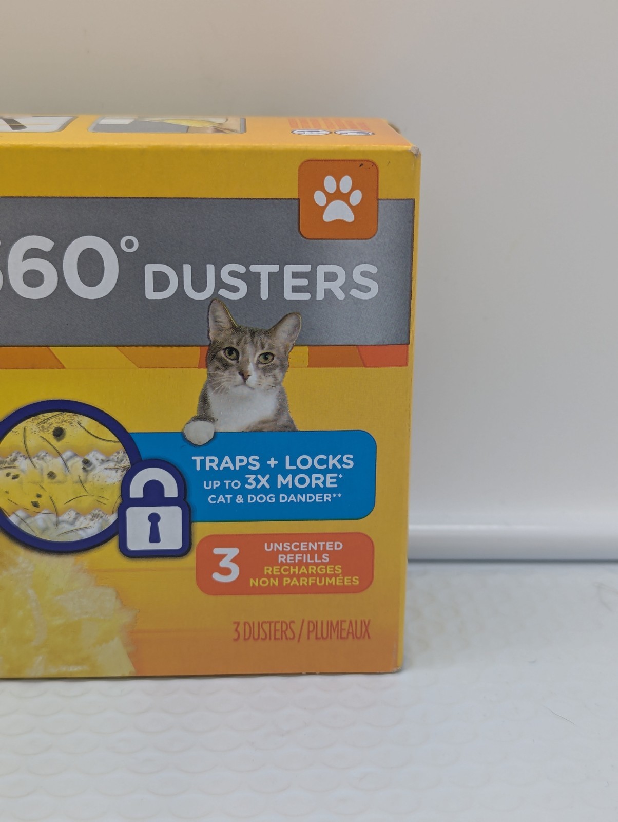 2016 Swiffer duster 360 Pet Refills Unscented 3 Pack Brand New Sealed
