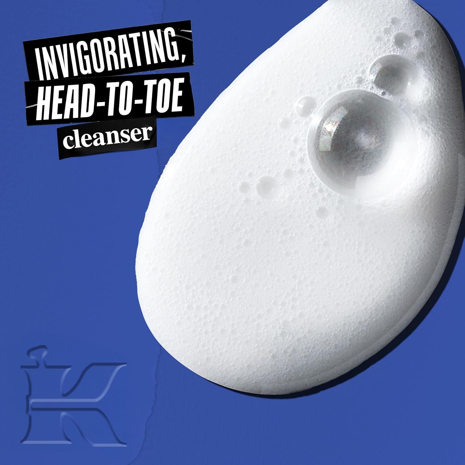 Kiehl’s Body Fuel All-in-One Energizing Body Wash & Shampoo for Men, with Ment
